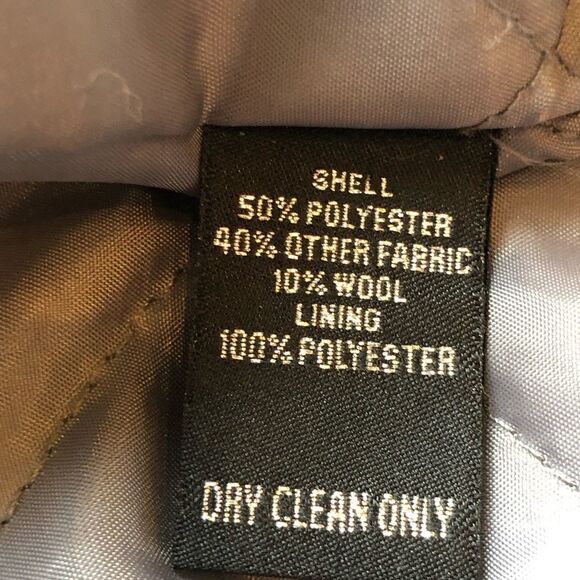 Soho Babe Jacket lined, full zip, pockets, belt, hood Gray Large - Picture 5 of 14